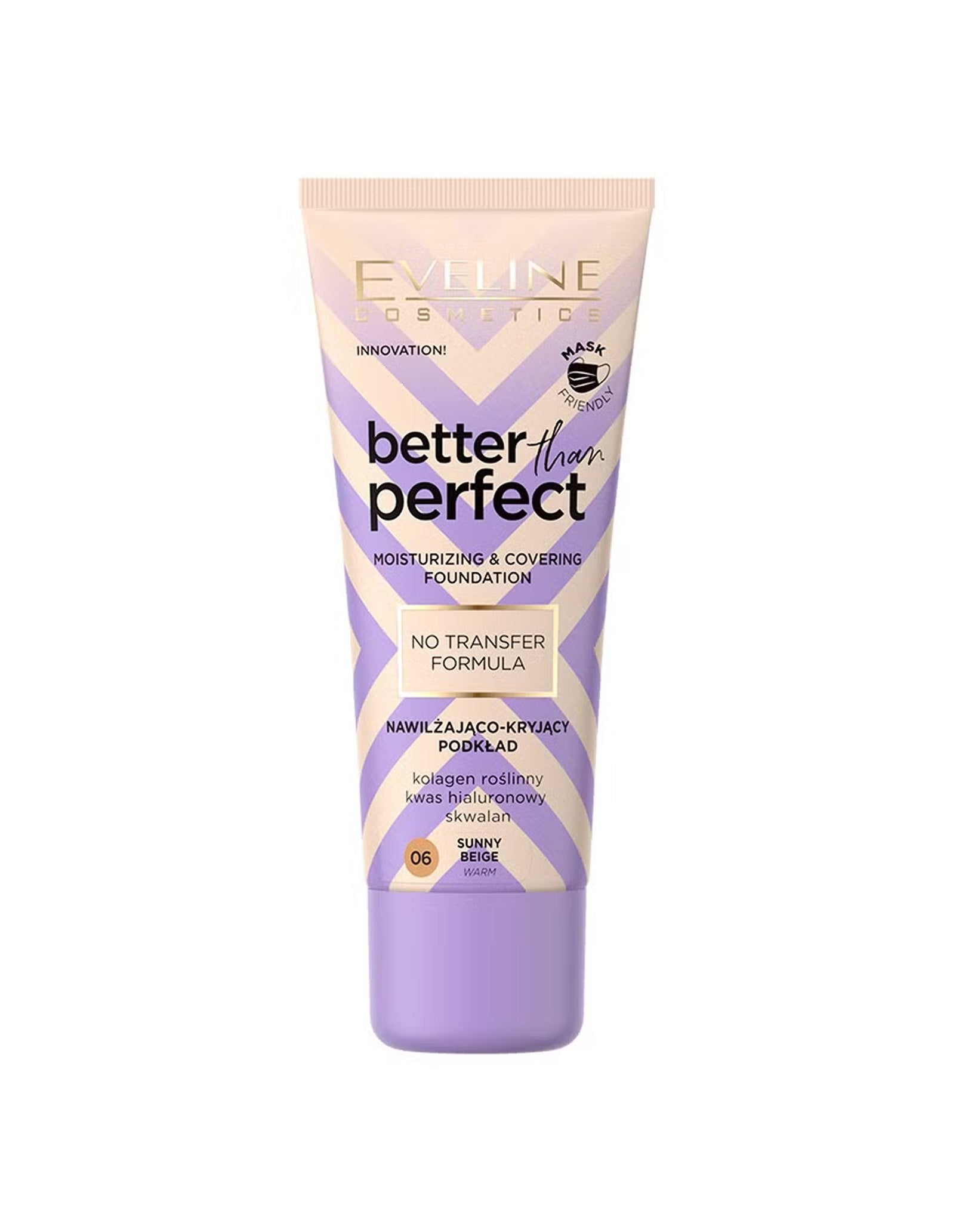 Зволожувальна тональна основа Better Than Perfect Foundation — №6 Sunny Beige