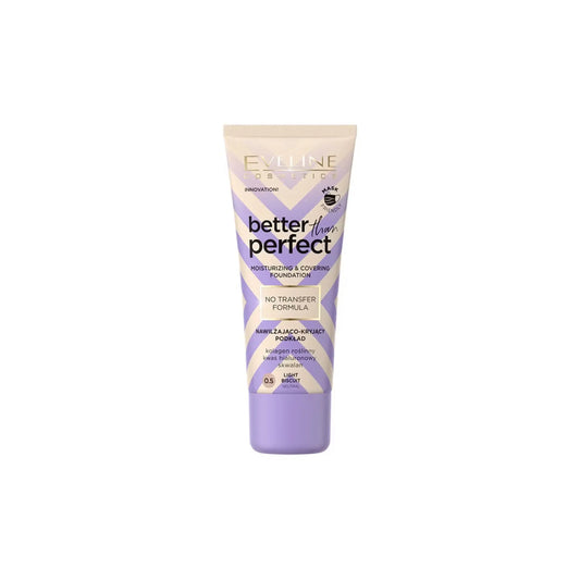 Зволожувальна тональна основа Better Than Perfect Foundation - №0.5 Light Biscuit - Тональна основа